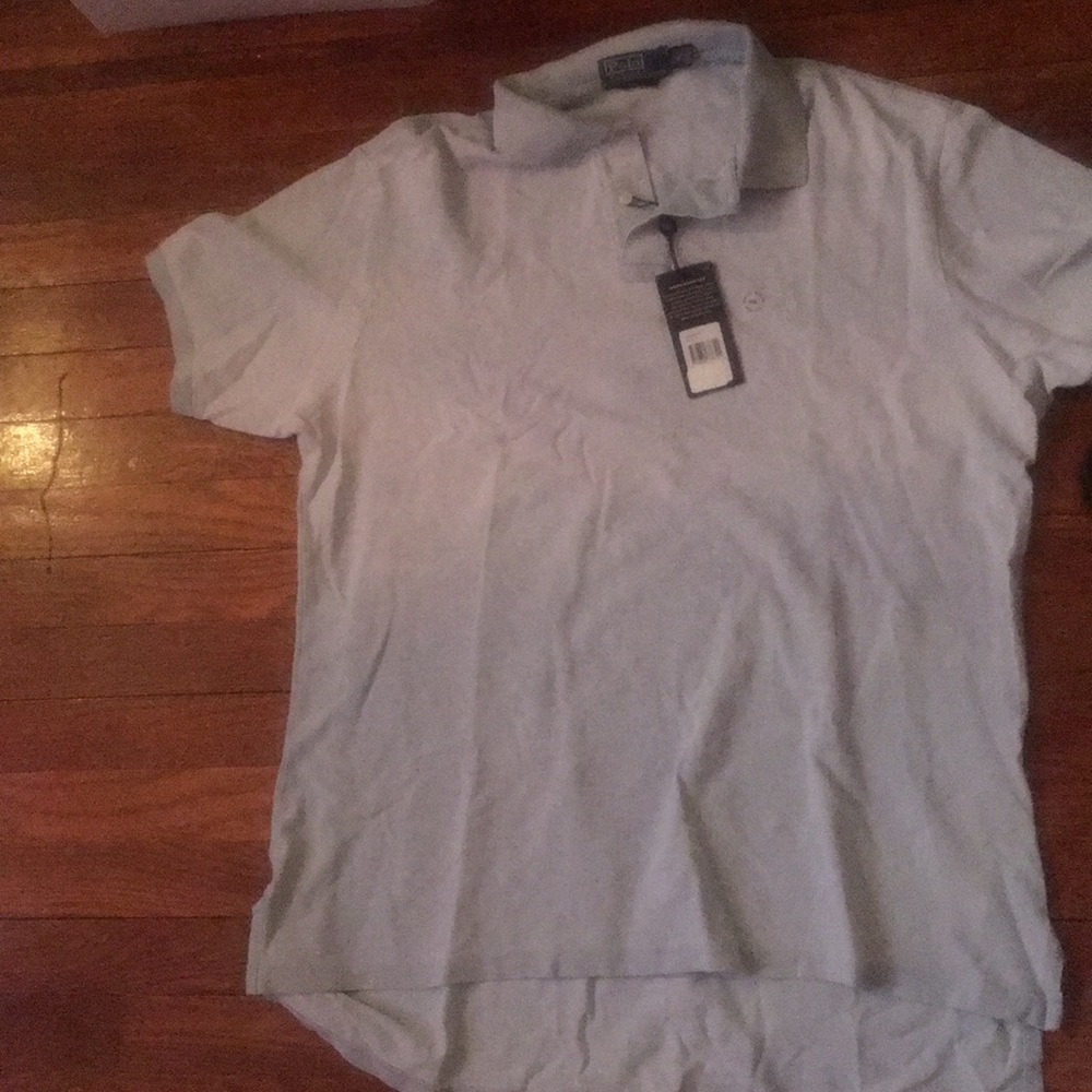 Never worn Indigo polo short sleeve t-shirt